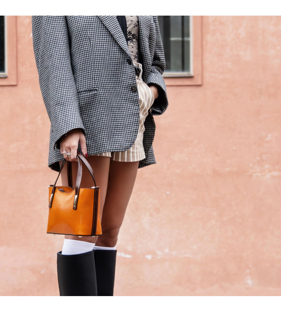 Mimosa - Borsa a Mano in Pelle