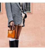 Mimosa - Borsa a Mano in Pelle