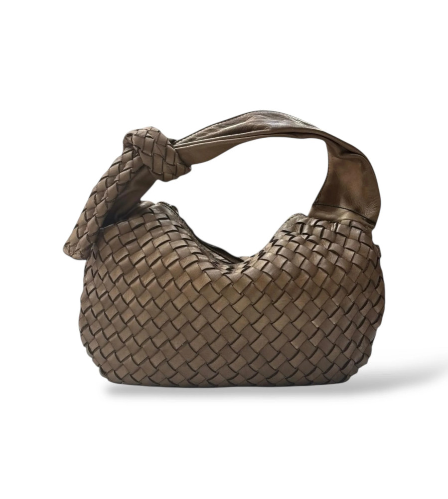 Lara - Borsetta Intrecciata Lavata