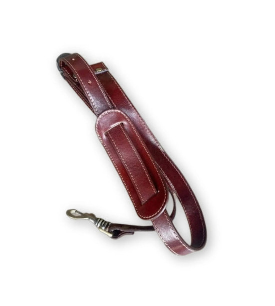 Antony - Borsone in pelle marrone classico | Bagaglio a mano artigianale Made in Italy