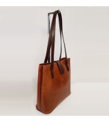 Camilla - Borsa in pelle artiginale cuoio