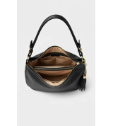 Silvia - Borsa a spalla con tracolla in vera pelle
