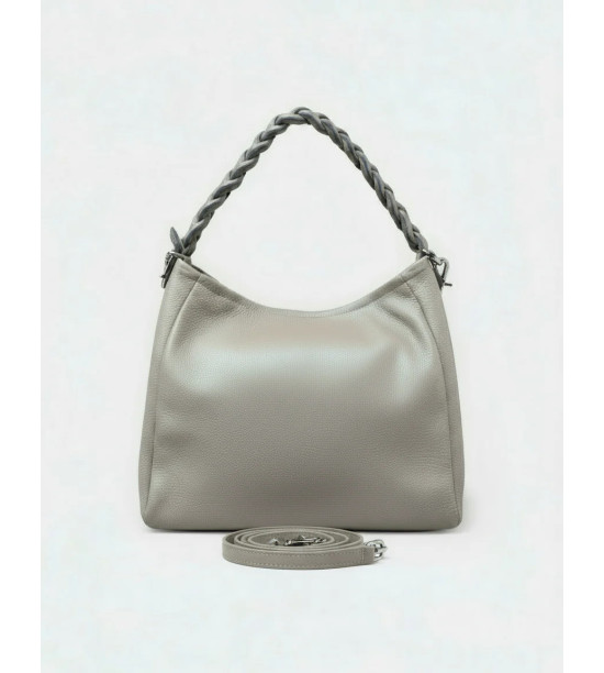 Chiara - Borsa a Spalla con tracolla in Vera Pelle