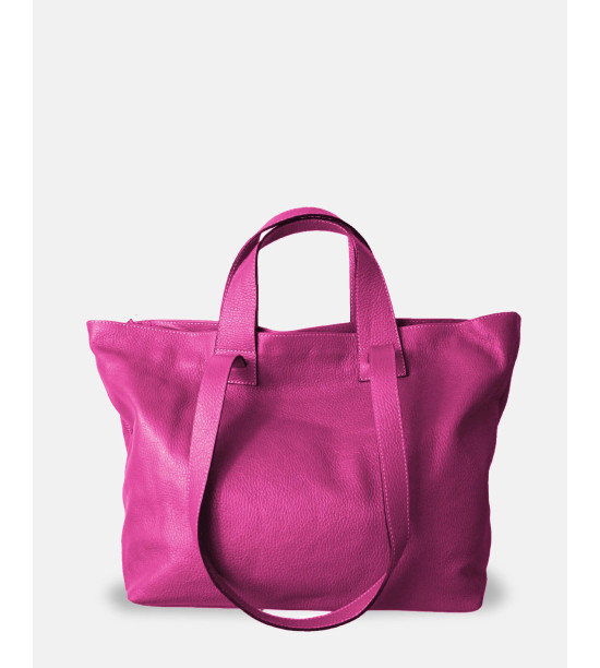Claudia - Borsa a Mano oppure a Spalla - Vera Pelle - Made in Italy