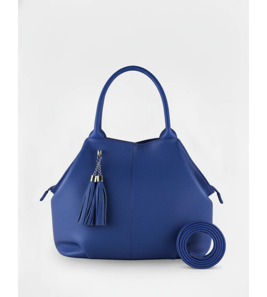 Gabry - Borsa a mano con tracolla in Vera Pelle - Made in Italy