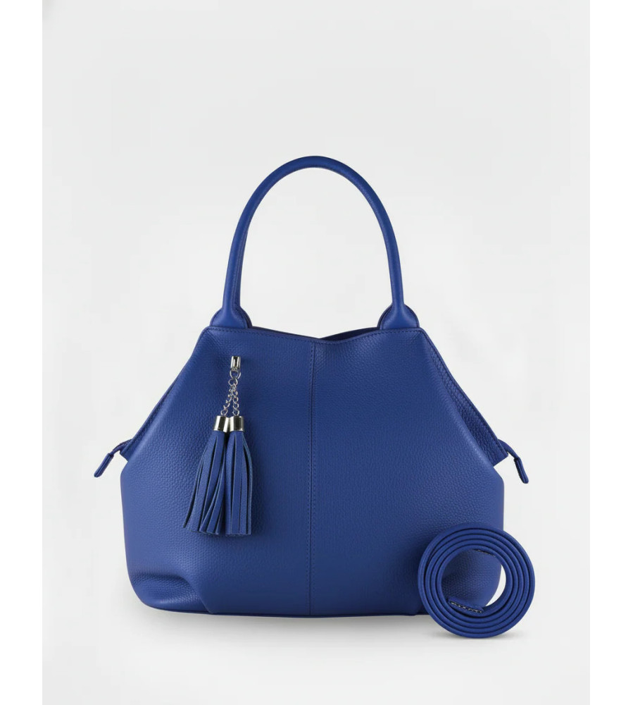Gabry - Borsa a mano con tracolla in Vera Pelle - Made in Italy