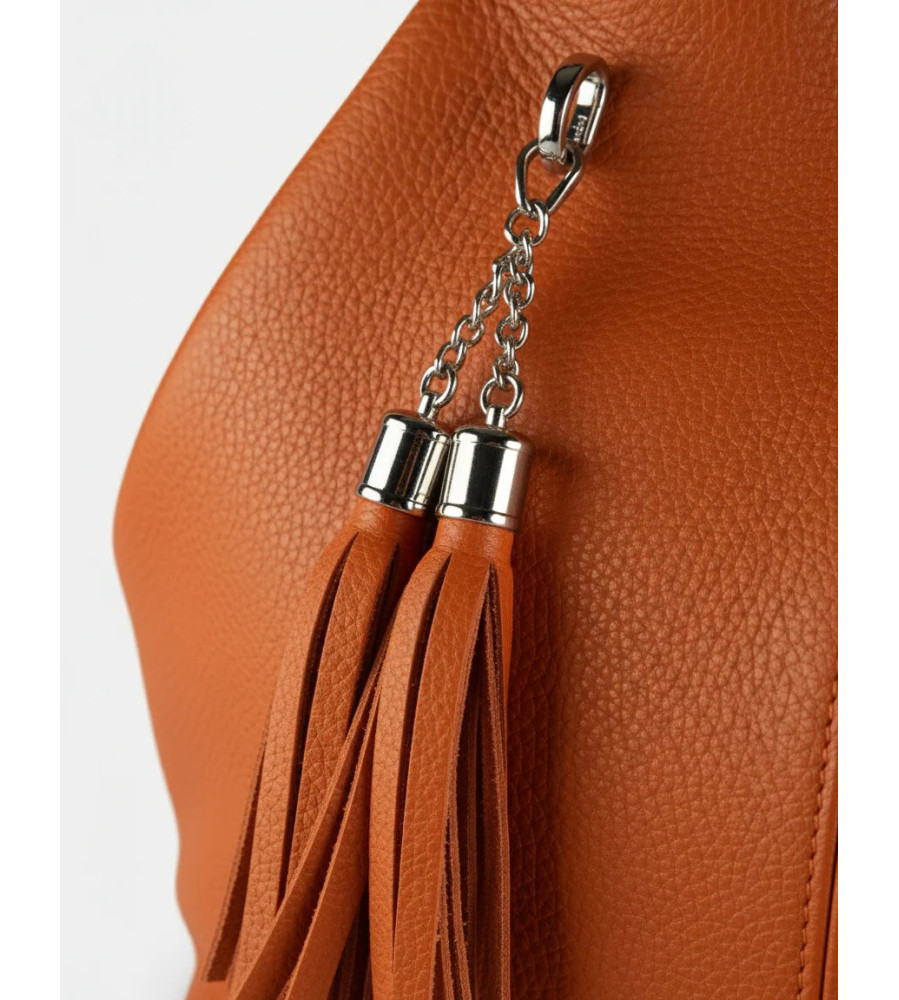 Gabry - Borsa a mano con tracolla in Vera Pelle - Made in Italy