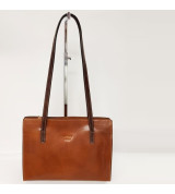 Lilly - Borsa in pelle artiginale chiusura lampo