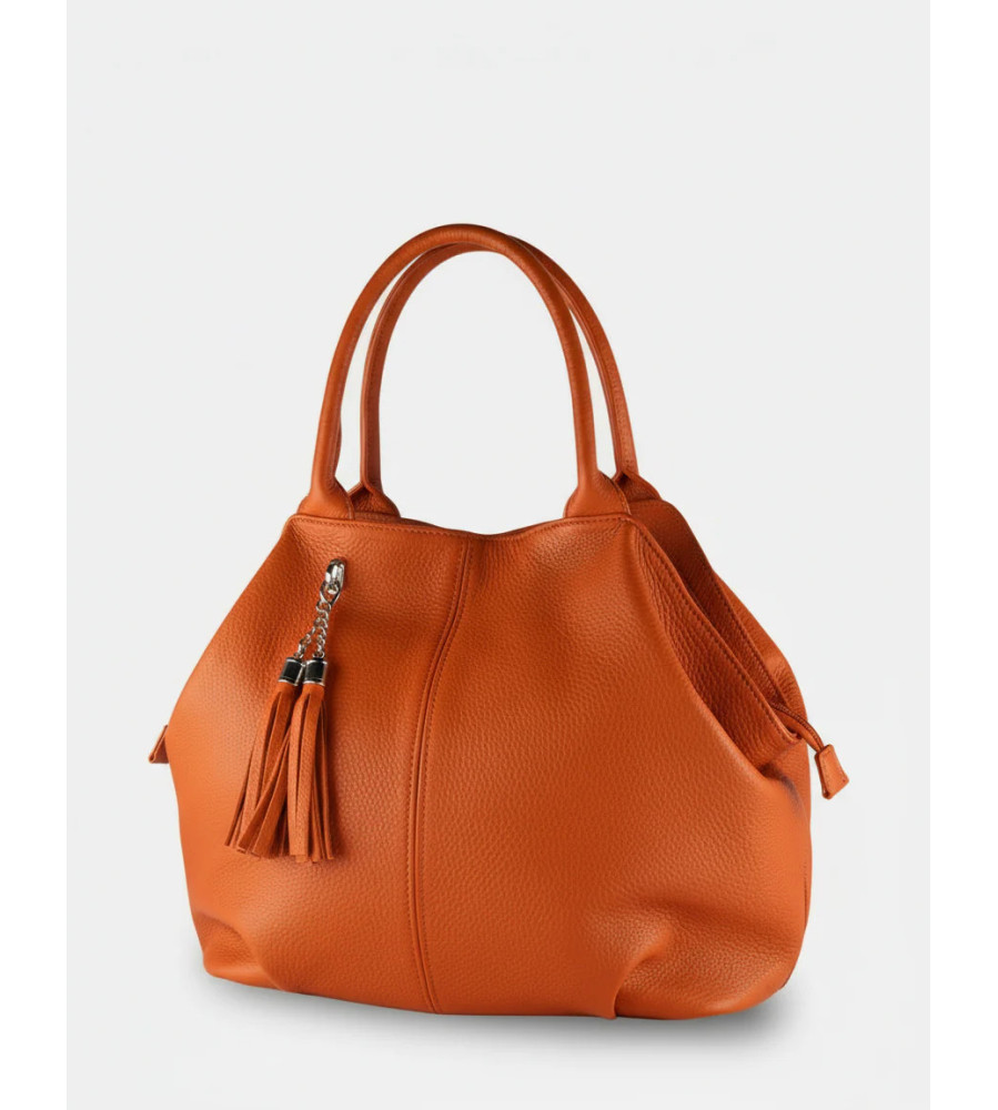 Gabry - Borsa a mano con tracolla in Vera Pelle - Made in Italy