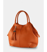 Gabry - Borsa a mano con tracolla in Vera Pelle - Made in Italy