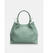 Laura - Borsa a spalla con tracolla in Vera Pelle - Made in Italy