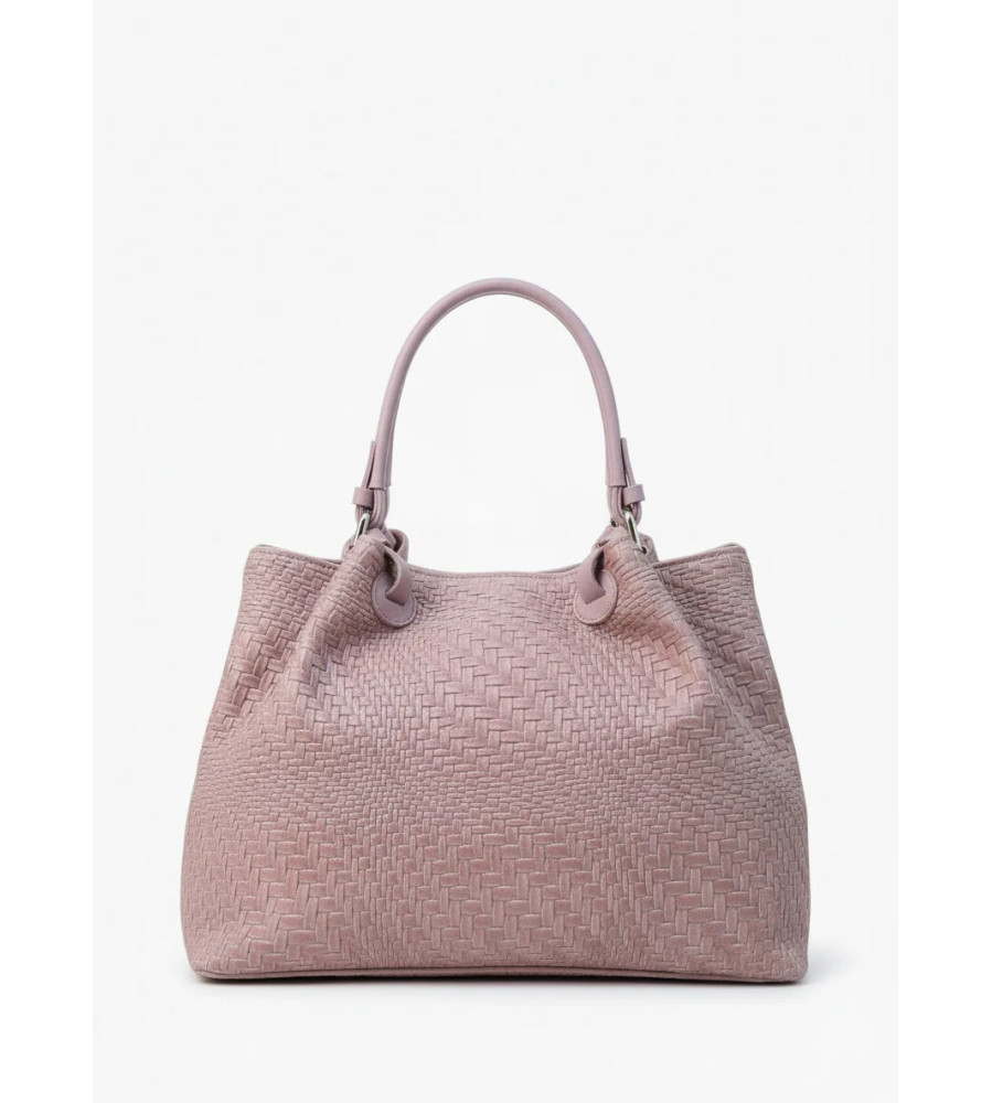 Laura - Borsa a spalla con tracolla in Vera Pelle - Made in Italy