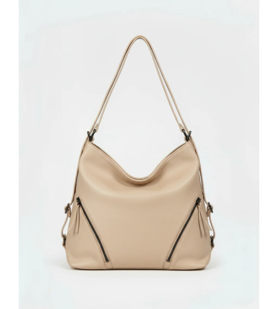 Daniela - Borsa/Zaino in Vera Pelle - Made in Italy