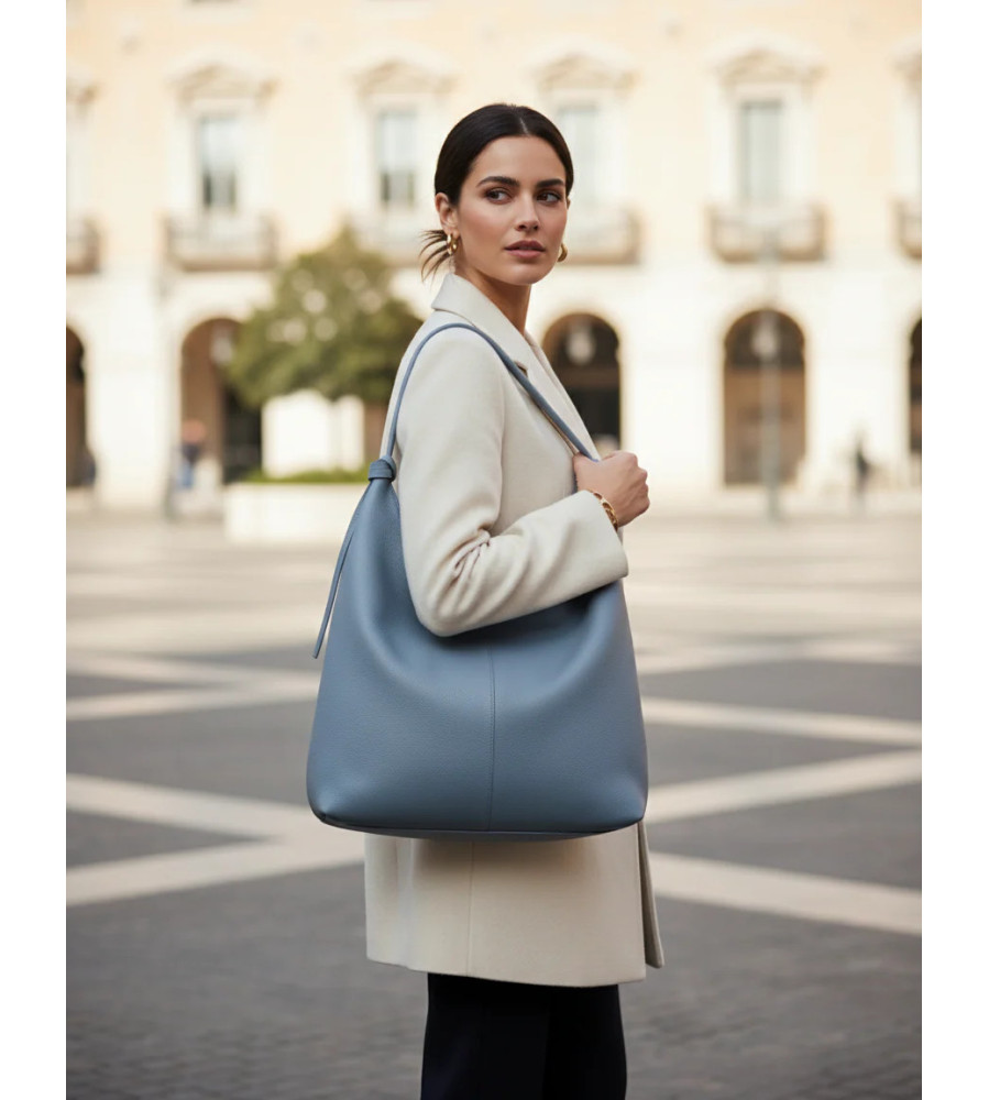 Sabina - Borsa a Spalla in Vera Pelle - Made in Italy