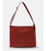 Mica - Borsa Messenger in Vera Pelle con Tracolla Regolabile