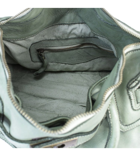 Alex - Borsa Grande in pelle vintage artigianale