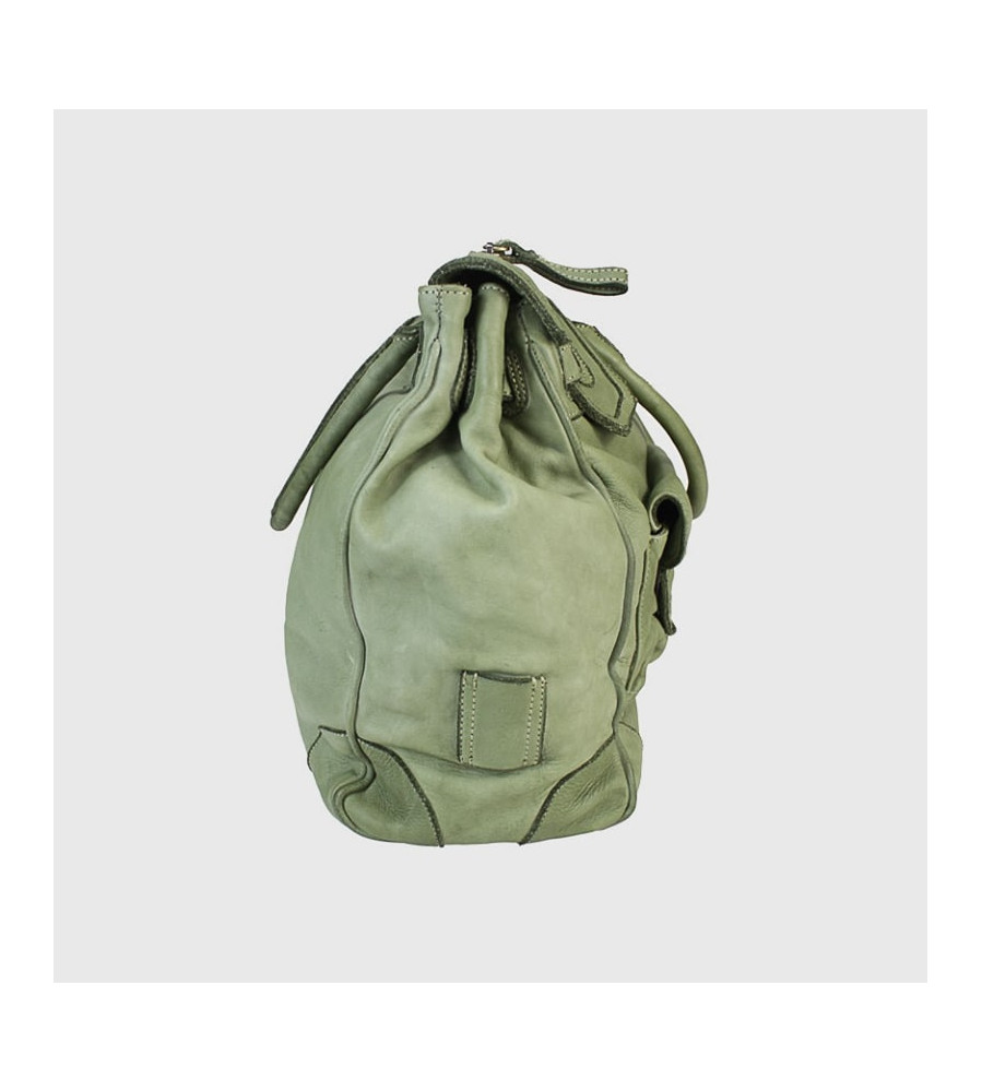 Alex - Borsa Grande in pelle vintage artigianale