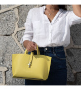 Viola - Borsa a Mano in Pelle