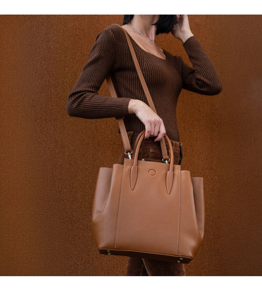 Bianca - Borsa a Mano in Pelle