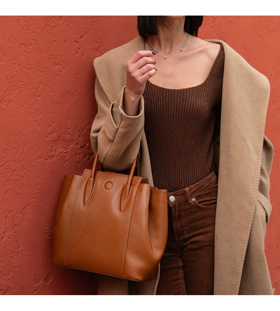 Bianca - Borsa a Mano in Pelle