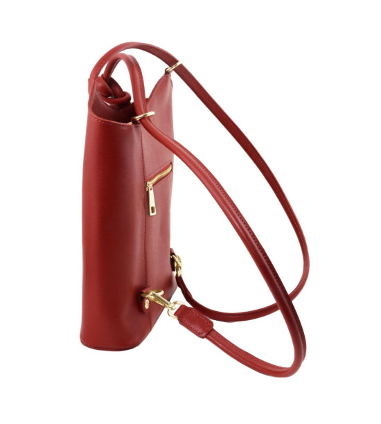Martina - Borsa Donna Convertibile a Zaino in Pelle