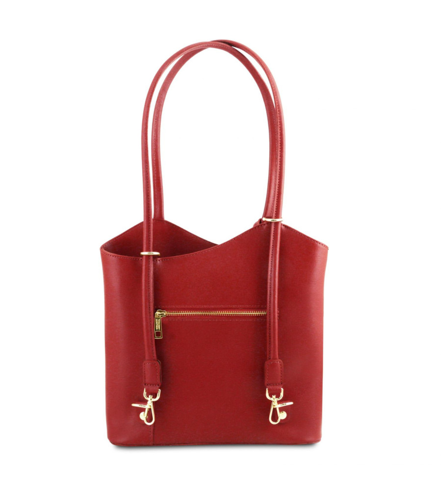 Martina - Borsa Donna Convertibile a Zaino in Pelle