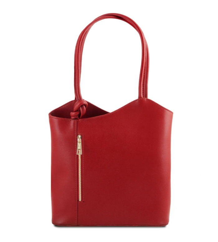Martina - Borsa Donna Convertibile a Zaino in Pelle