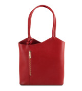 Martina - Borsa Donna Convertibile a Zaino in Pelle